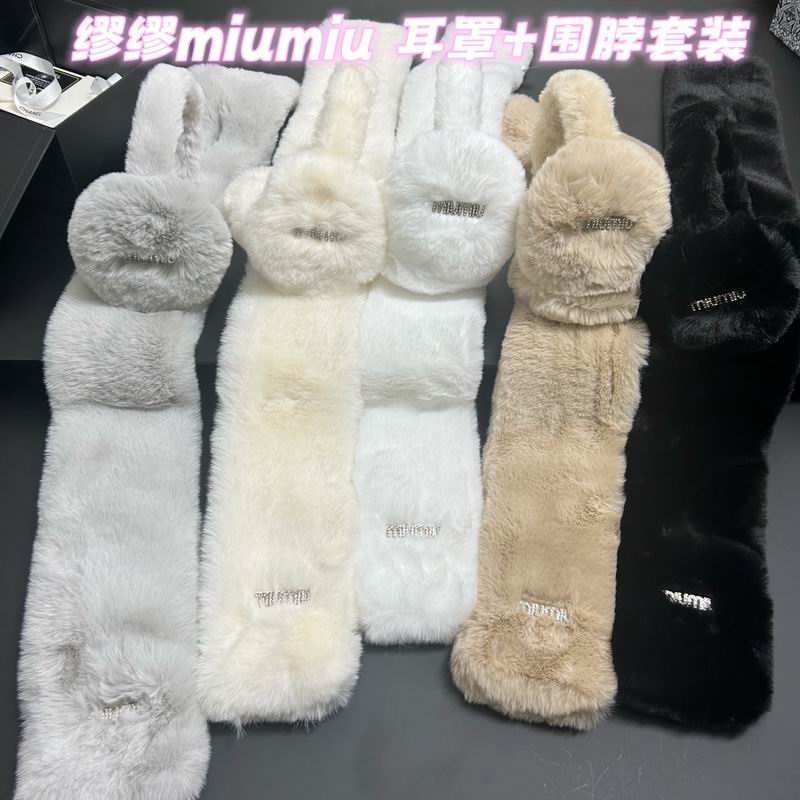 Miumiu Scarf earmuff dx05